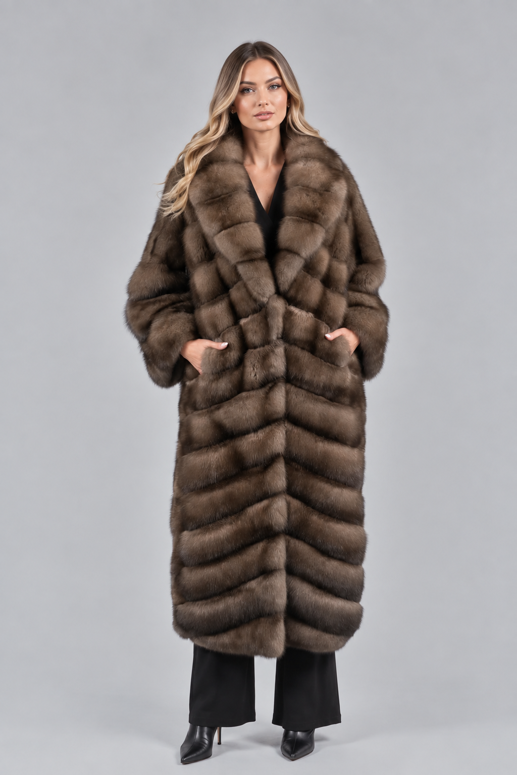 ABRIGO MARTAS CIBELINAS