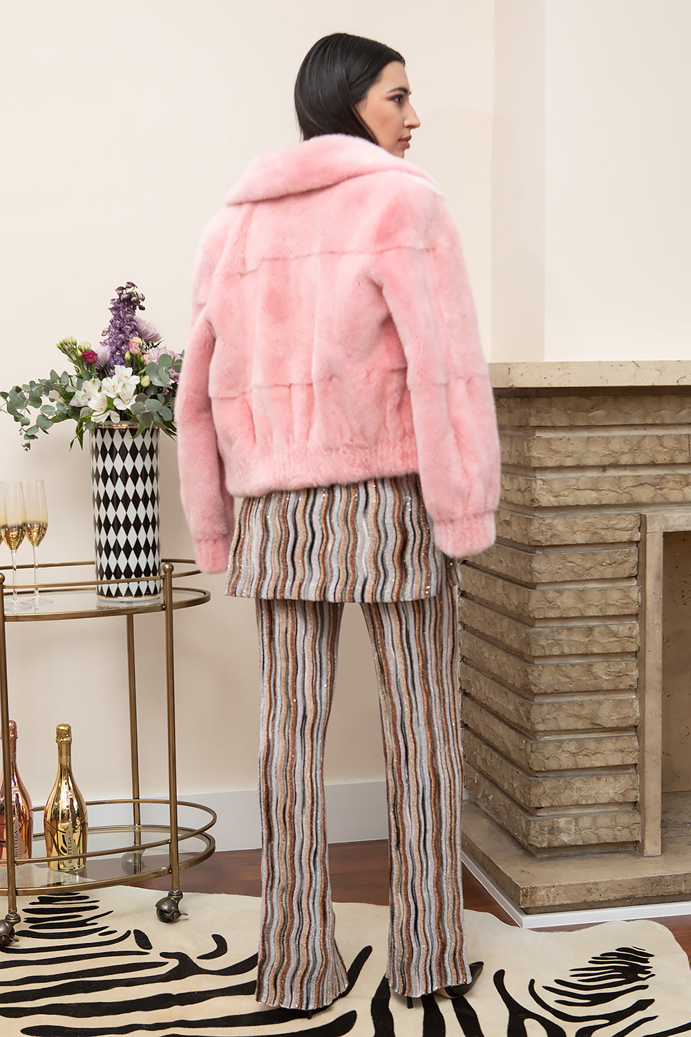 BOMBER VISÓN ROSA SWEET