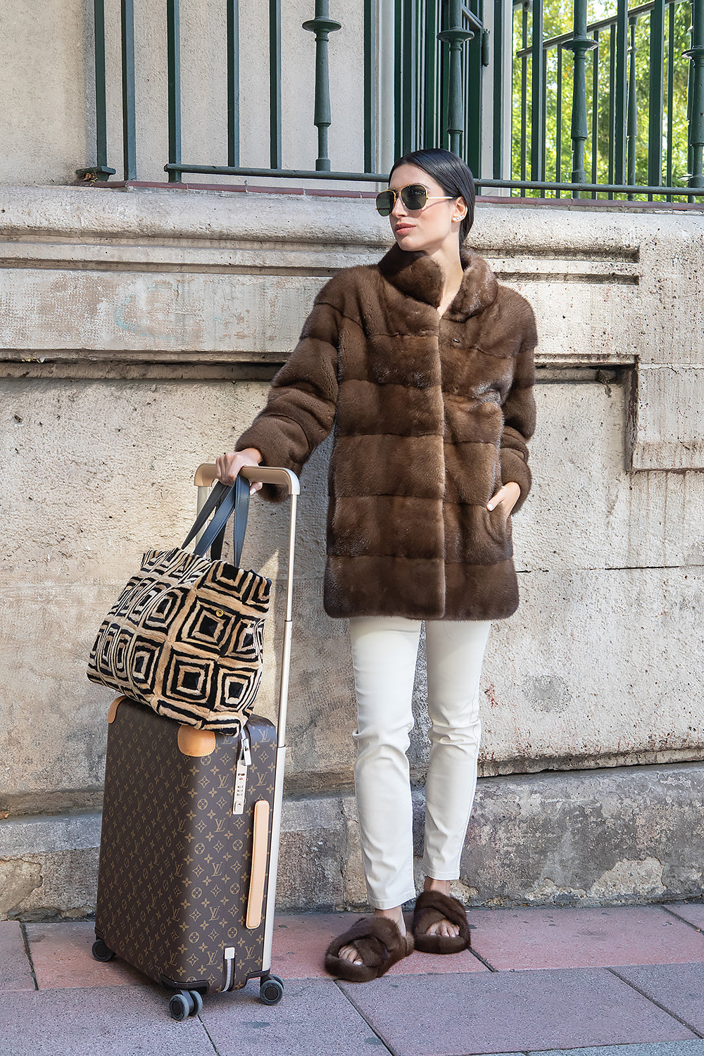 CARAMEL MINK JACKET