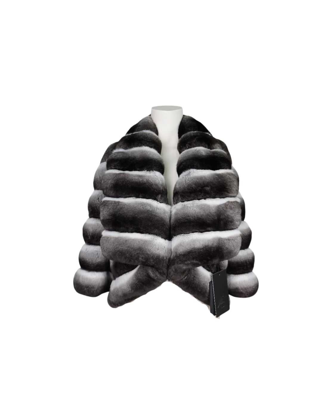 CHAQUETA CHINCHILLAS MAXI SOLAPAS