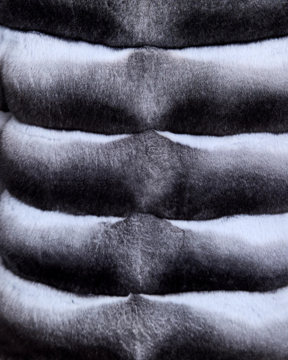 CHALECO MIDI CHINCHILLAS