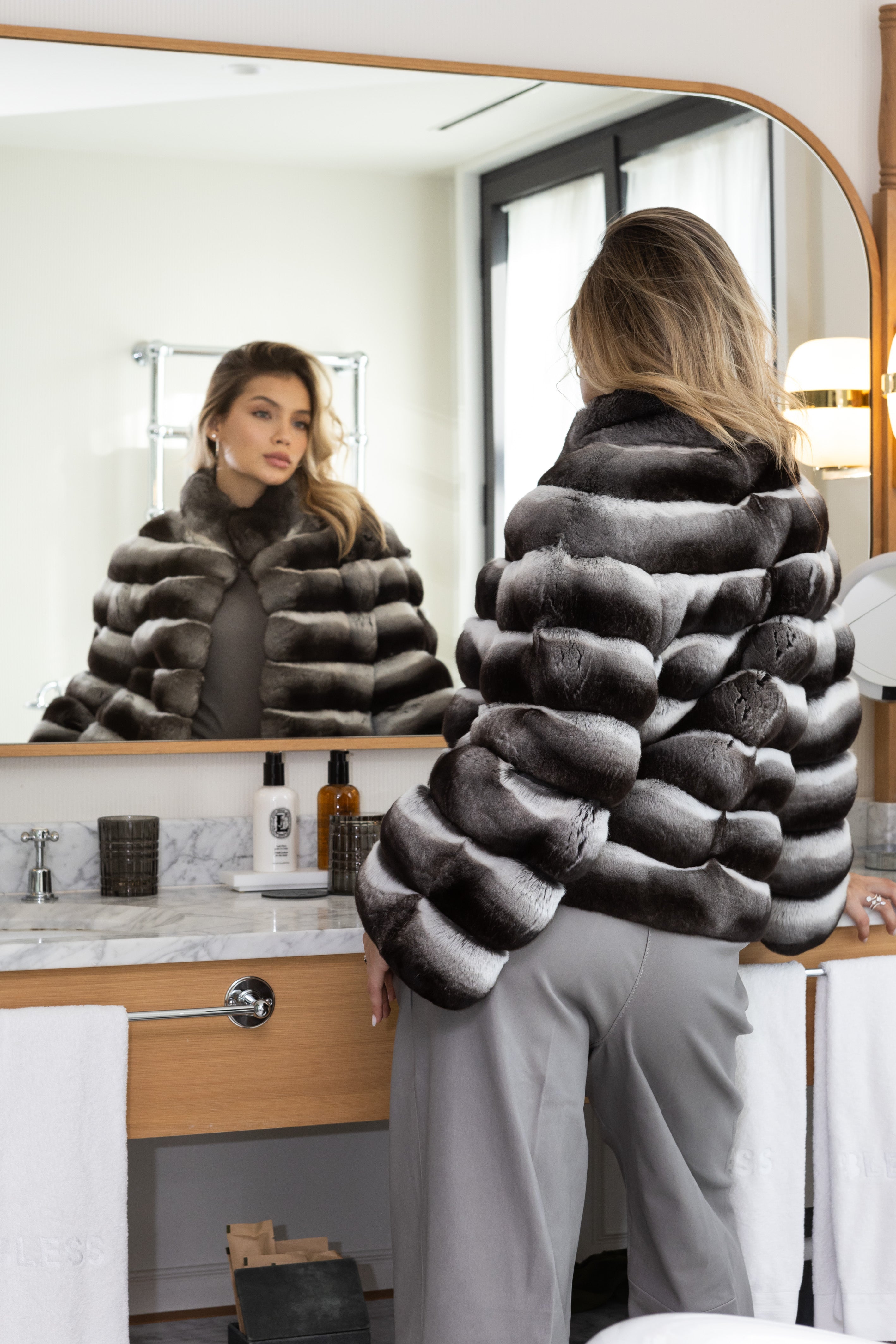 CHAQUETA CHINCHILLAS