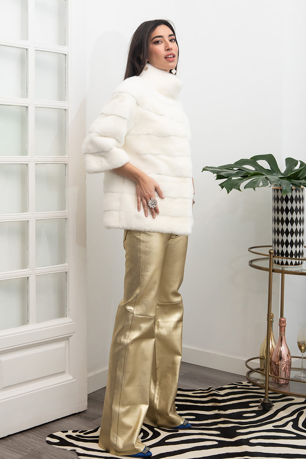 CHAQUETÓN BLANCO - Tacchy Official Online Store