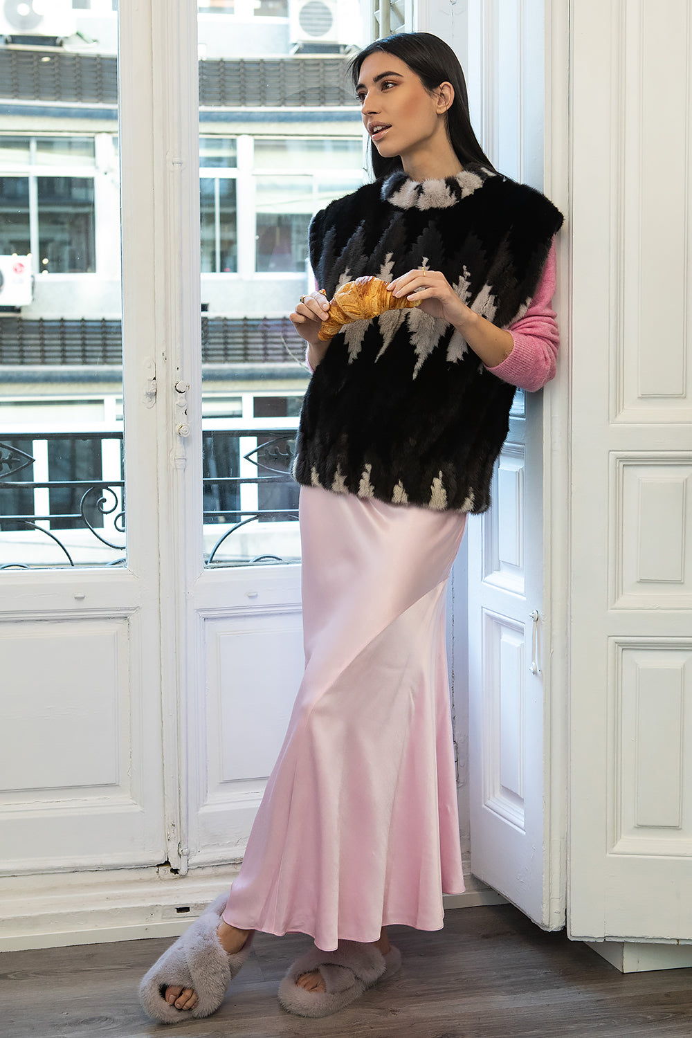 MULE PLANO GRIS CLARO - Tacchy World - Official Online Store