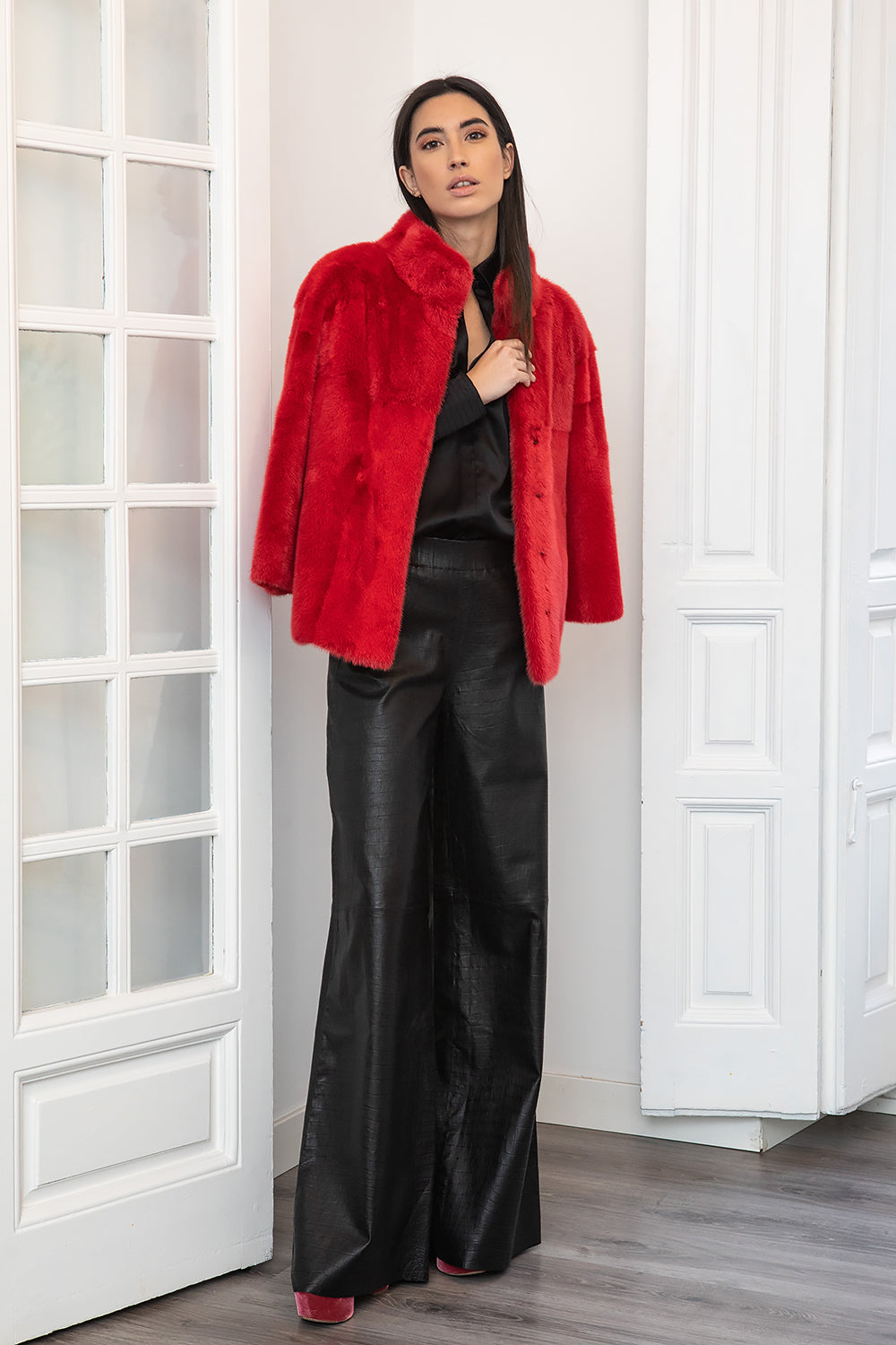 CHAQUETÓN ROJO - Tacchy Official Online Store