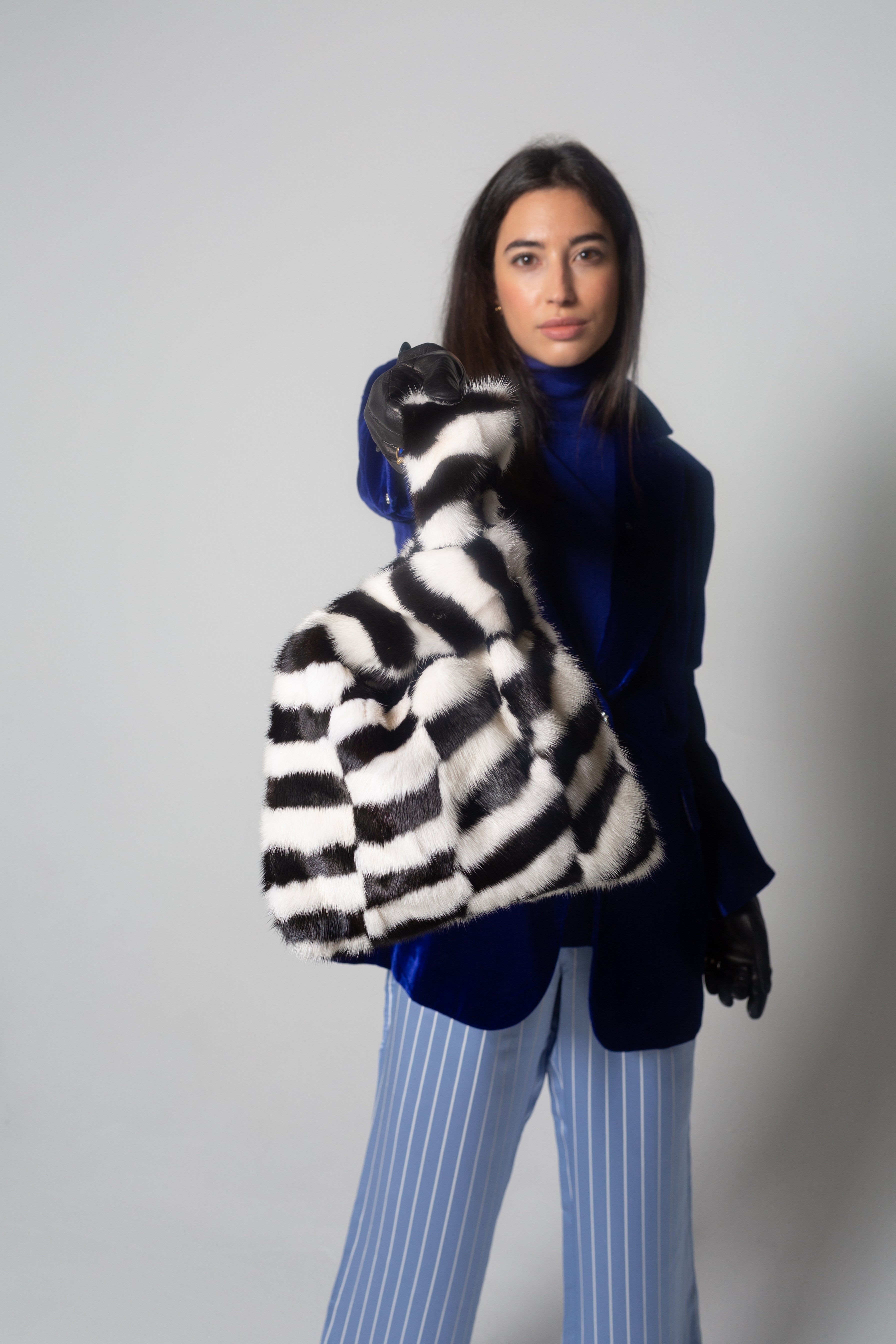 SHOPPER CORFU BLACK&WHITE - Tacchyworld