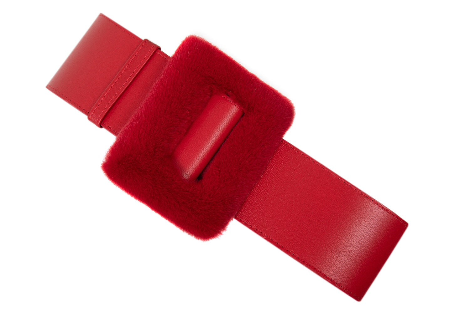 CINTURÓN HEBILLA ROJO - Tacchy Official Online Store