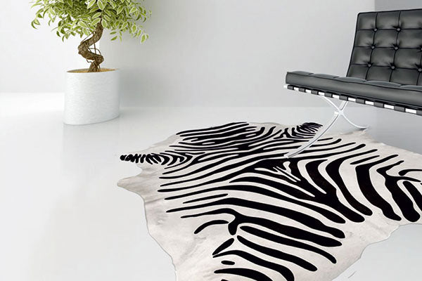 Black and White Rug