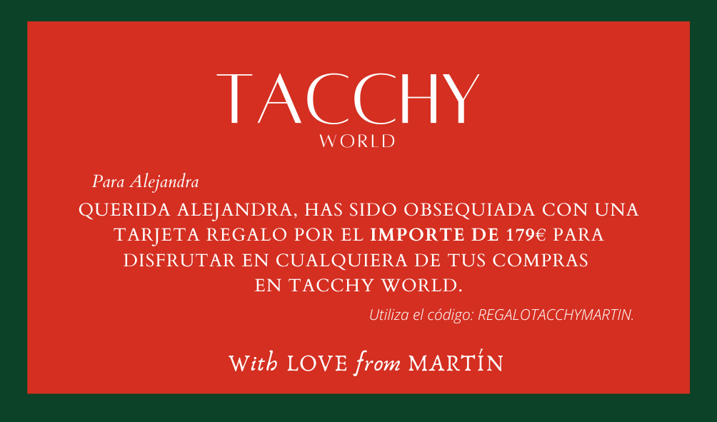 REGALA TACCHY POR NAVIDAD