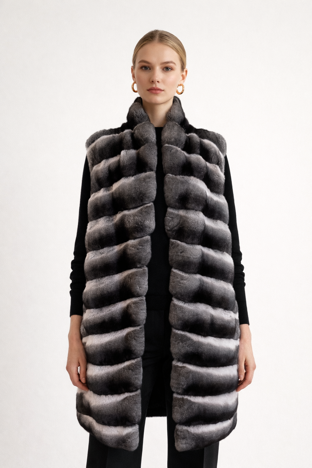 CASHMERE/LORO PIANA COAT MARTAS CIBELINES