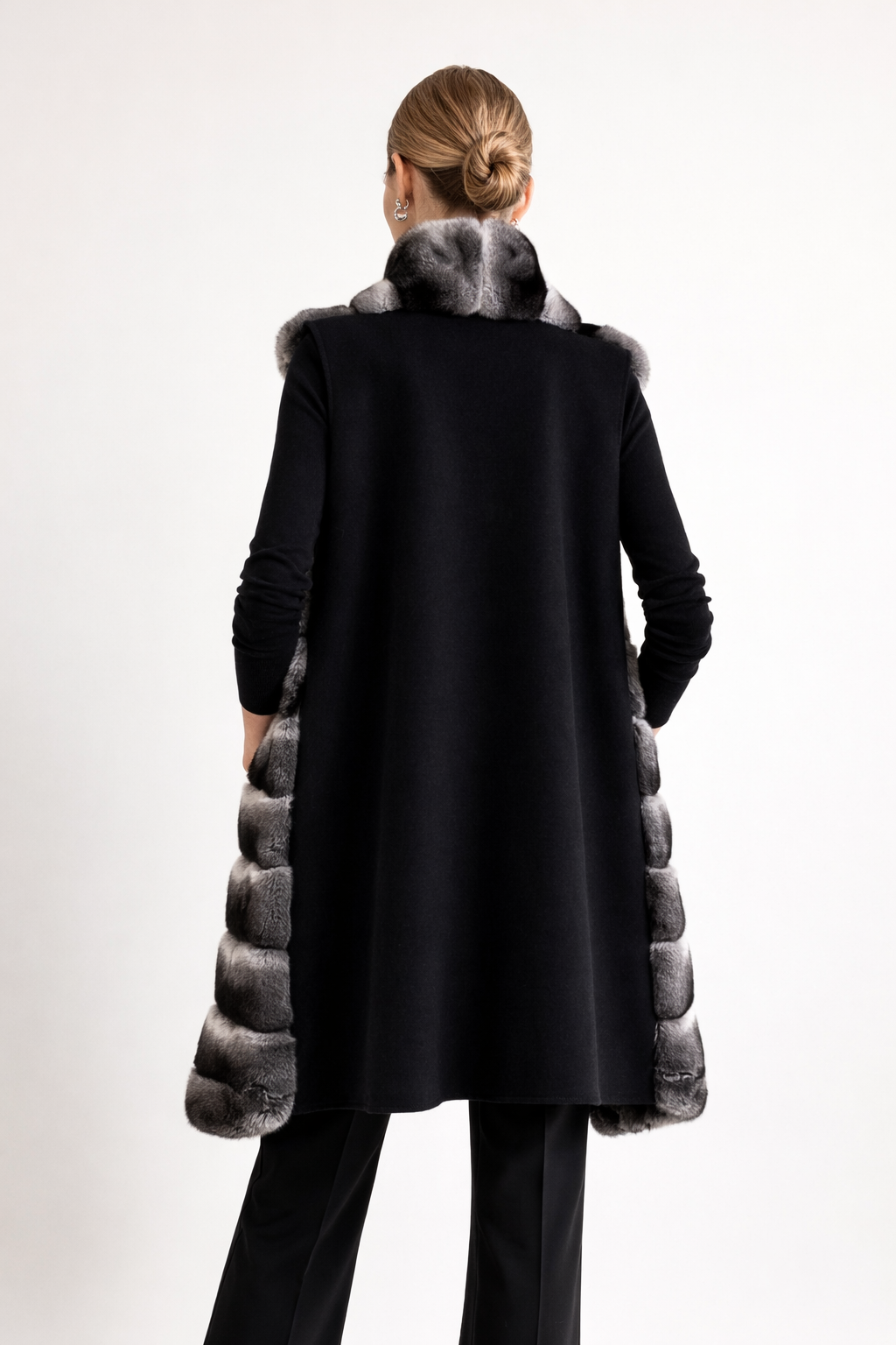 CASHMERE/LORO PIANA COAT MARTAS CIBELINES