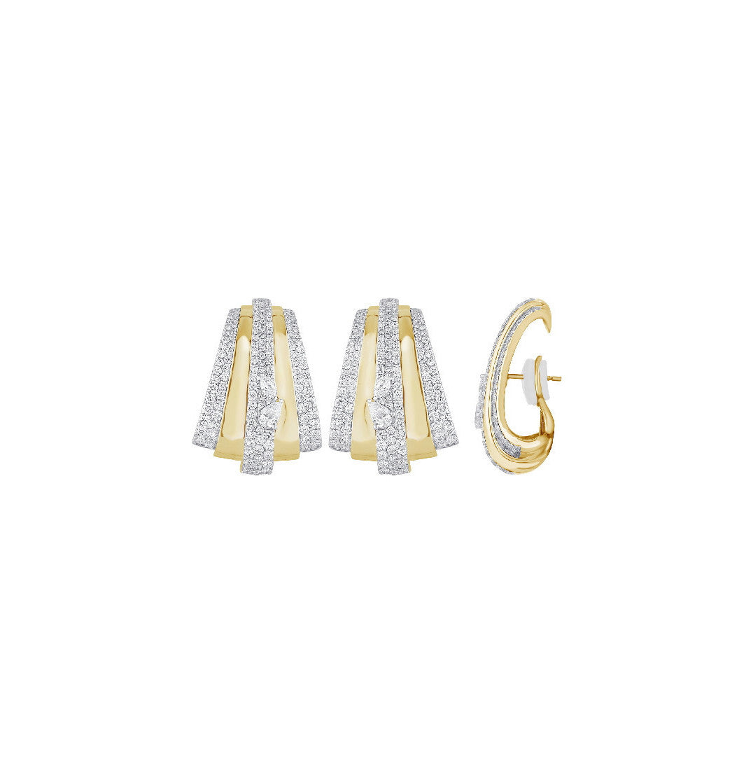 Pendientes Oro y Diamantes