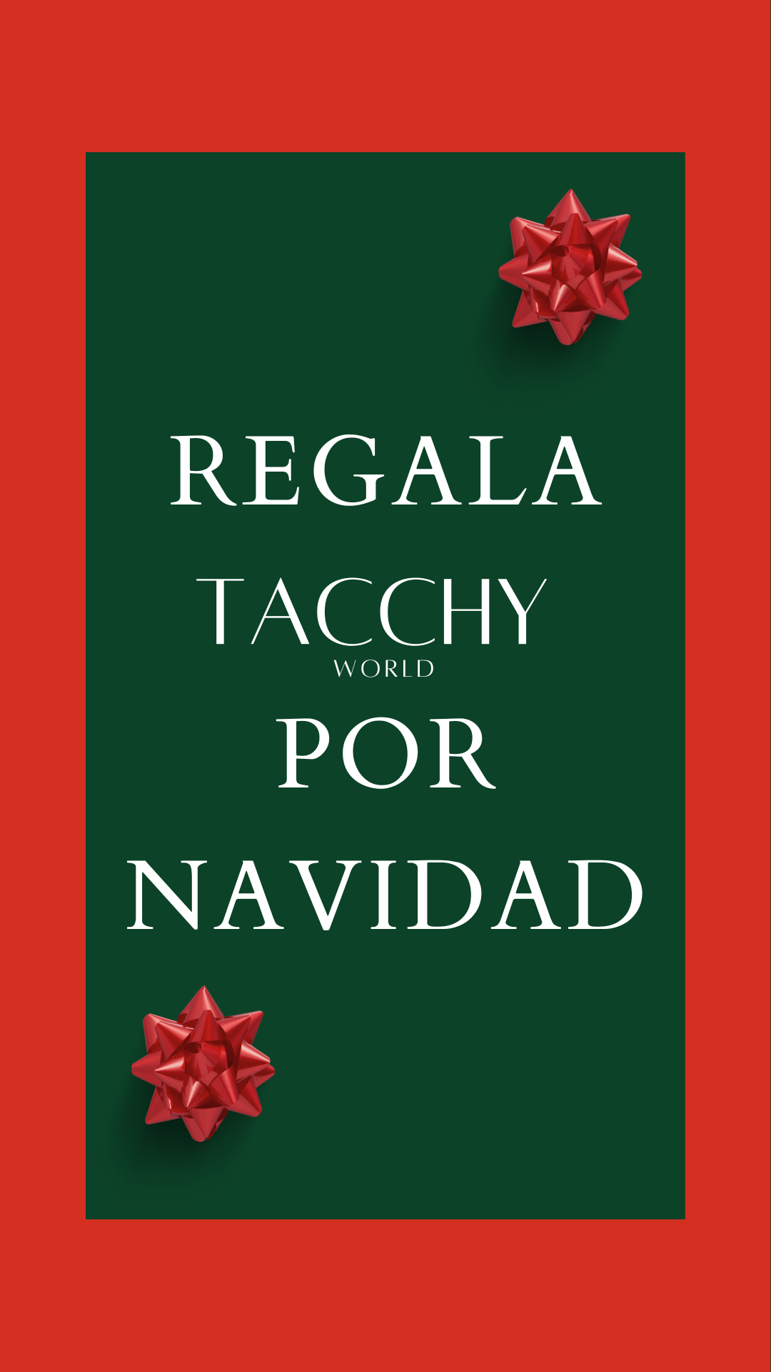 REGALA TACCHY POR NAVIDAD