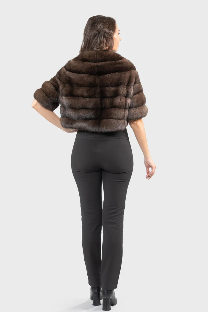 CHAQUETA MIDI MARTAS CIBELINAS