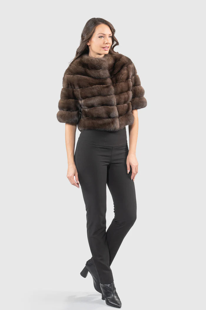 CHAQUETA MIDI MARTAS CIBELINAS