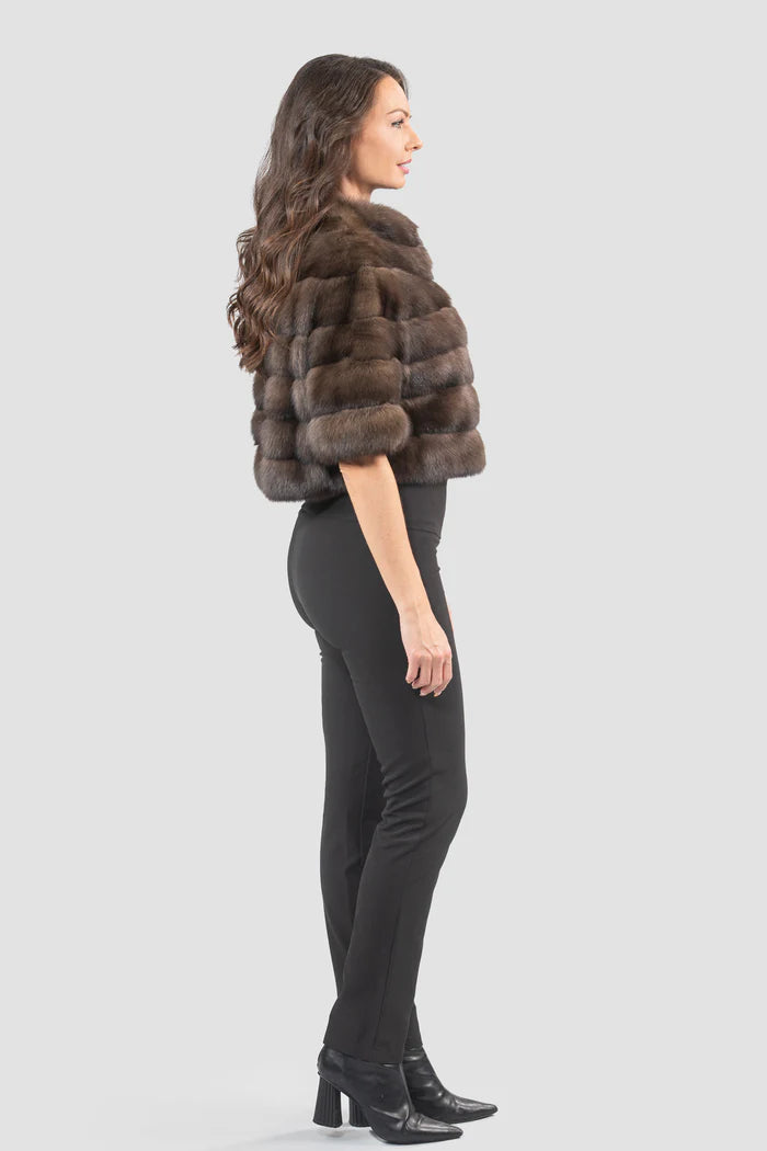 CHAQUETA MIDI MARTAS CIBELINAS