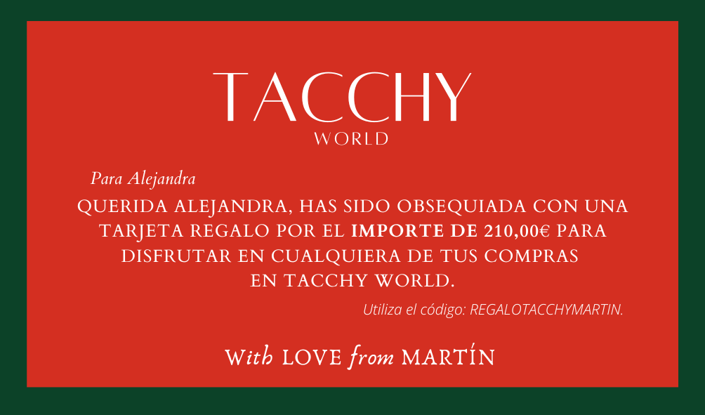 REGALA TACCHY POR NAVIDAD